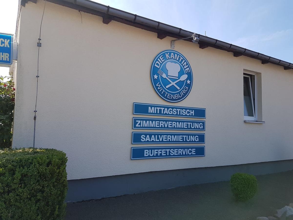Die Kantine Wittenburg Zimmervermietung Und Hostel Dış mekan fotoğraf